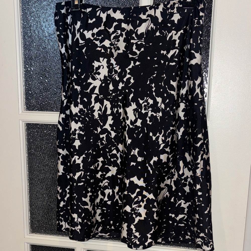 Ralph Lauren Floral Silk Skirt